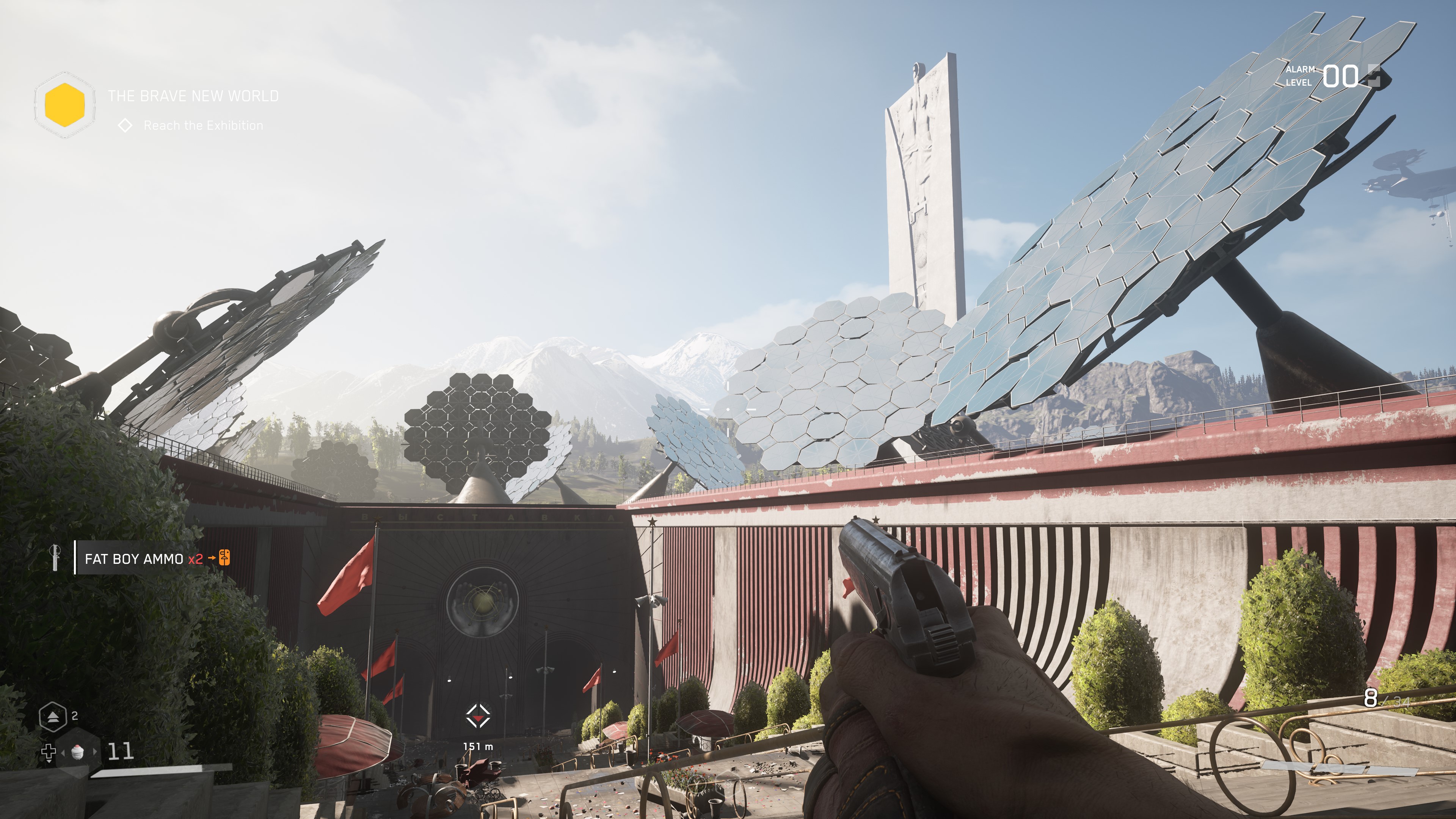 In-game screenshot of Atomic Heart.