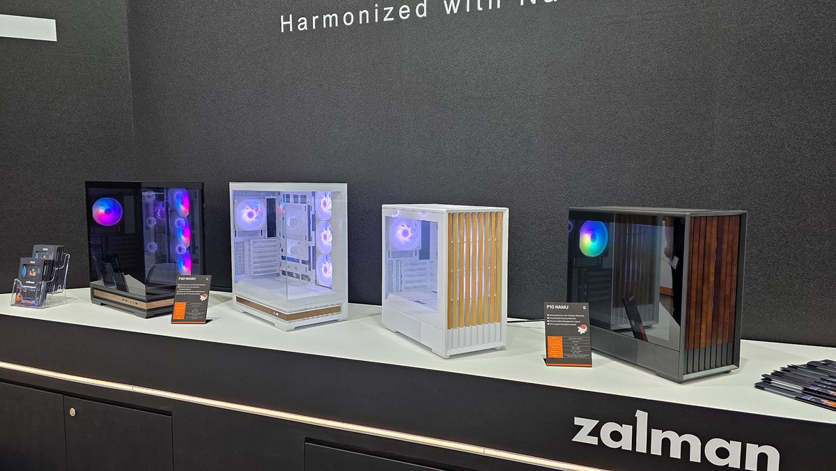Zalman shows off woodgrain ATX and Micro-ATX cases