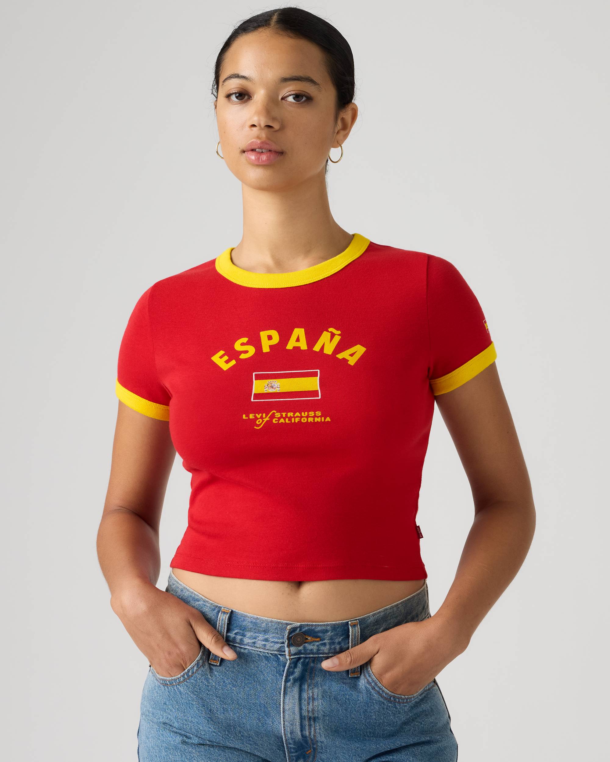 Levi's, Espa&amp;ntilde;a Mini Ringer Tee