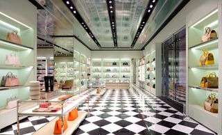 The store covers an area of about 230sq m on a single level