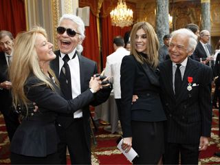 Karl Lagerfeld and Ralph Lauren