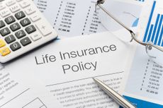 Close up of Life Insurance Policy