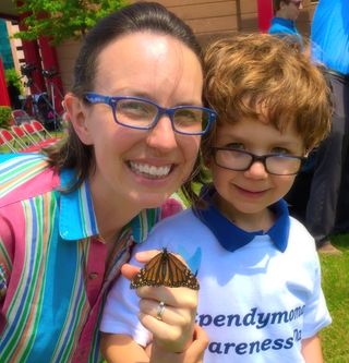 Merri Hackett and her son, Josiah, who was diagnosed with cancer when he was 6 months old. 