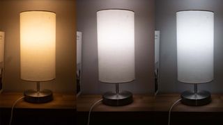 The different white colour temperatures offered by the Hive Smart Light Bulb