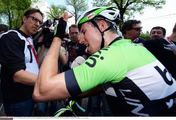 Bauke Mollema (Belkin) post-race