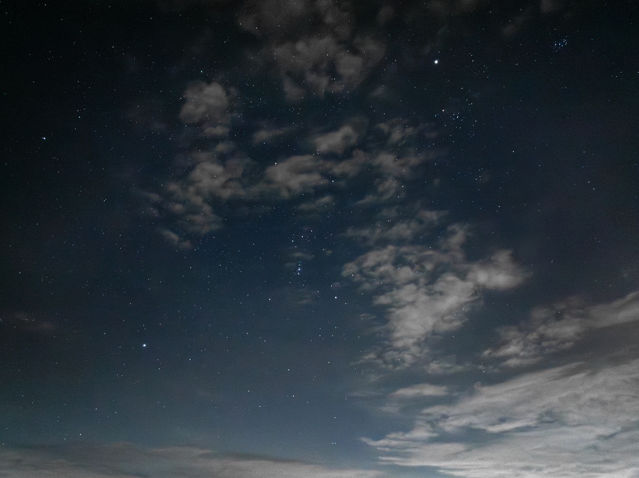 Photo of the night sky taken with a DJI Mavic 3 Pro drone