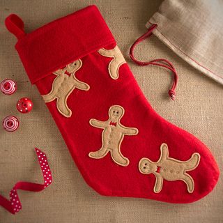 The Contemporary Home gingerbread stocking