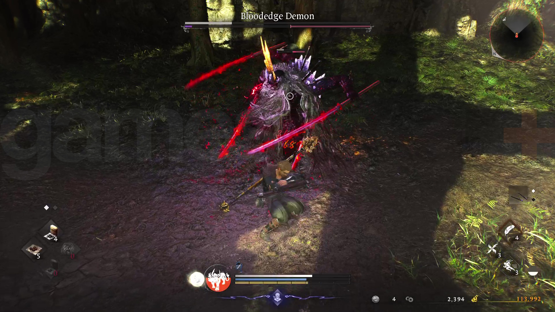 Bloodedge Demon and Revenant in Nioh 3