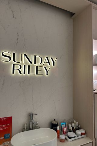 Sunday Riley treatment room