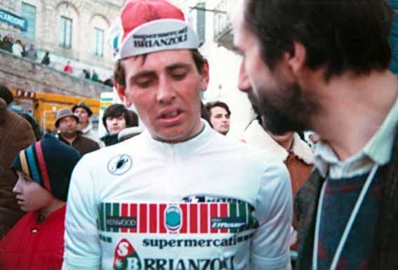 A youthful Tony Rominger enjoyed his best early results on Italian roads.