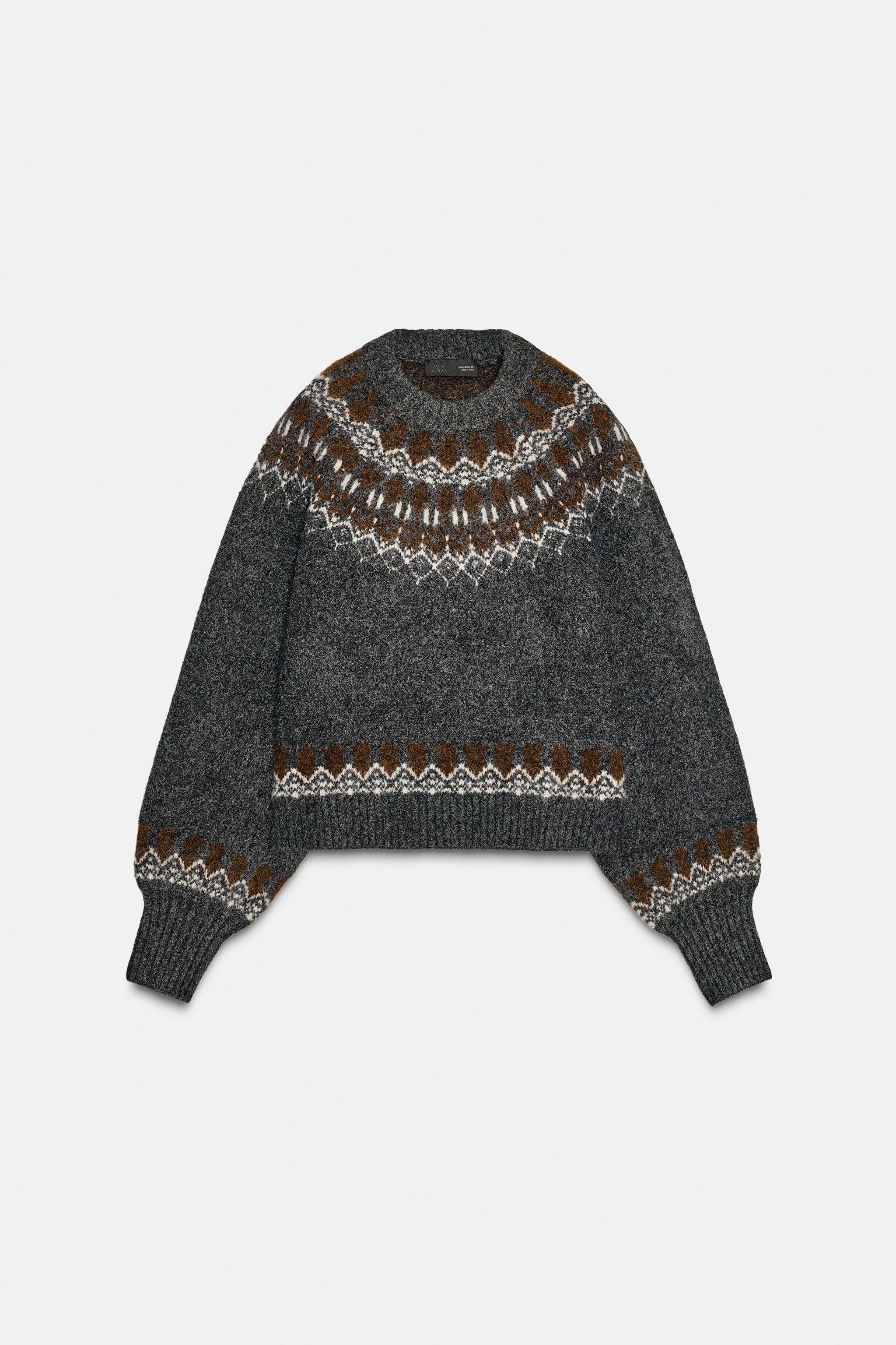 Jacquard Knit Jumper