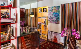 Missoni also provided her own personal possessions to fill out the space