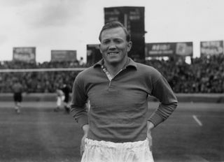 Liverpool forward Albert Stubbins in 1951.