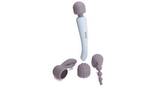 Ann Summer wand vibrator with various attachments