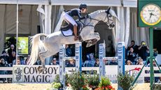 Emily Hamel and Corvett at Kentucky Three-Day Event 2025.