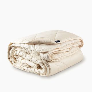 Organic Washable Wool Comforter against a white background.