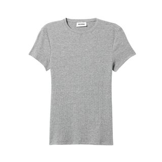 Weekday Close Fitted Rib T-Shirt