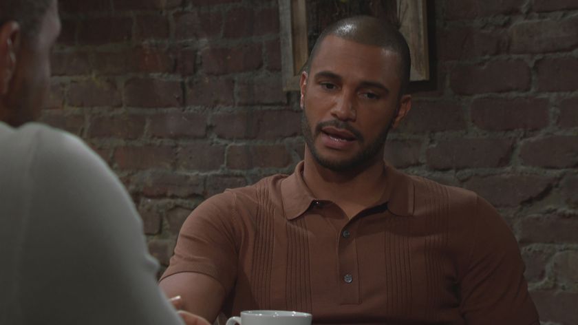 Nathan Owens as Holden at Crimson Lights in The Young and the Restless