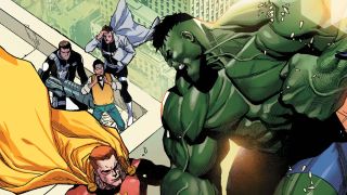 Hyperion and Hulk fight