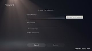 Ps5 Security Change Password