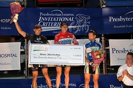 The winner gets it all at the Presbyterian Hospital Invitational Criterium