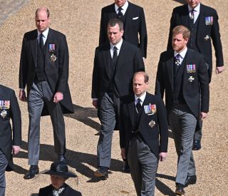 Prince Harry Prince Philip funeral