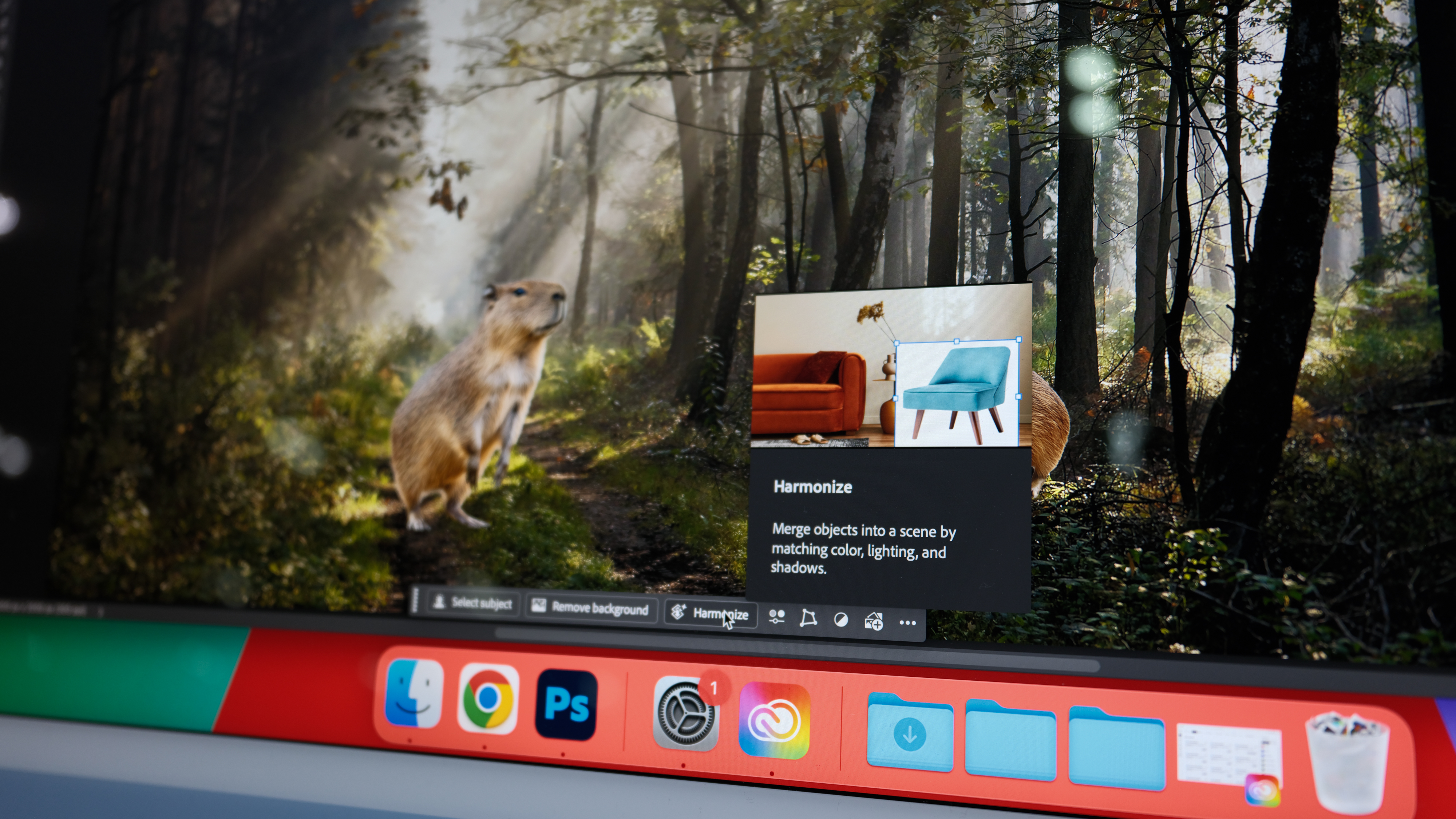 A photo of Harmonize in Photoshop 2026