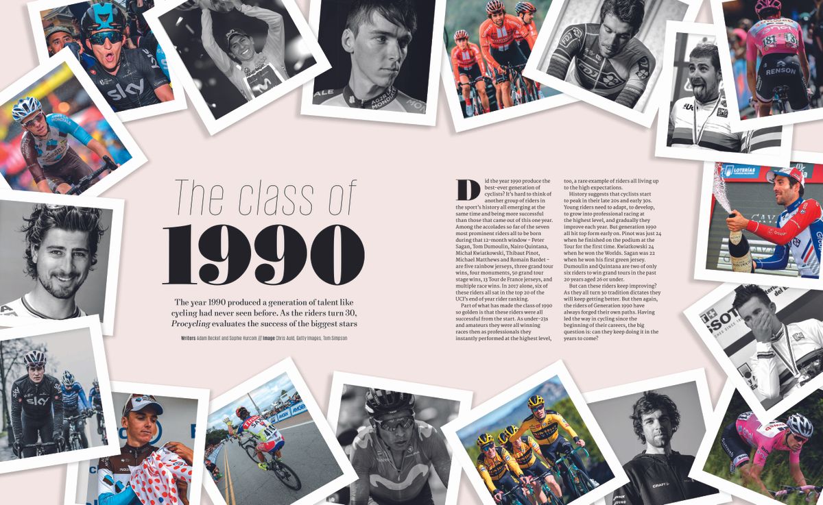 Looking at the achievements of the riders born in 1990