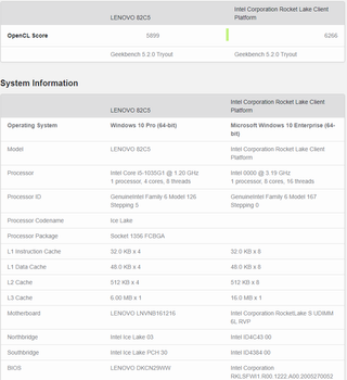 Intel Rocket Lake Processor