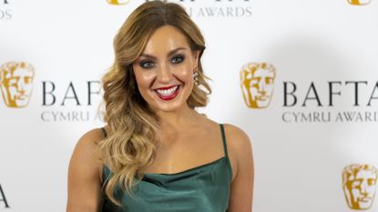 Amy Dowden attends the BAFTA Cymru Awards 2022 at St David's Hall on October 9, 2022 