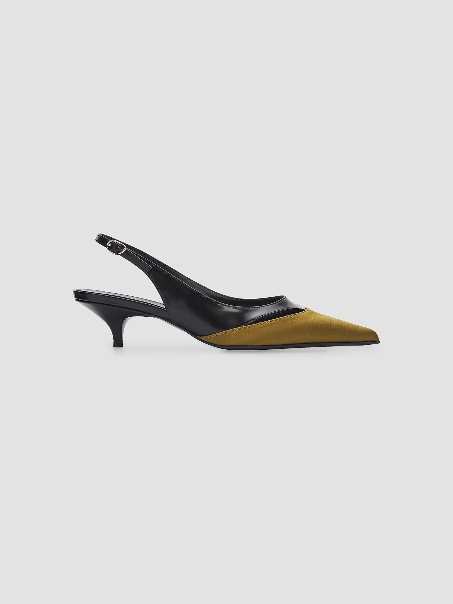 Slash 40mm Satin-Leather Mules