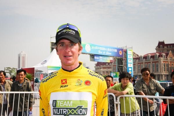 The peloton in action in Tianjin.