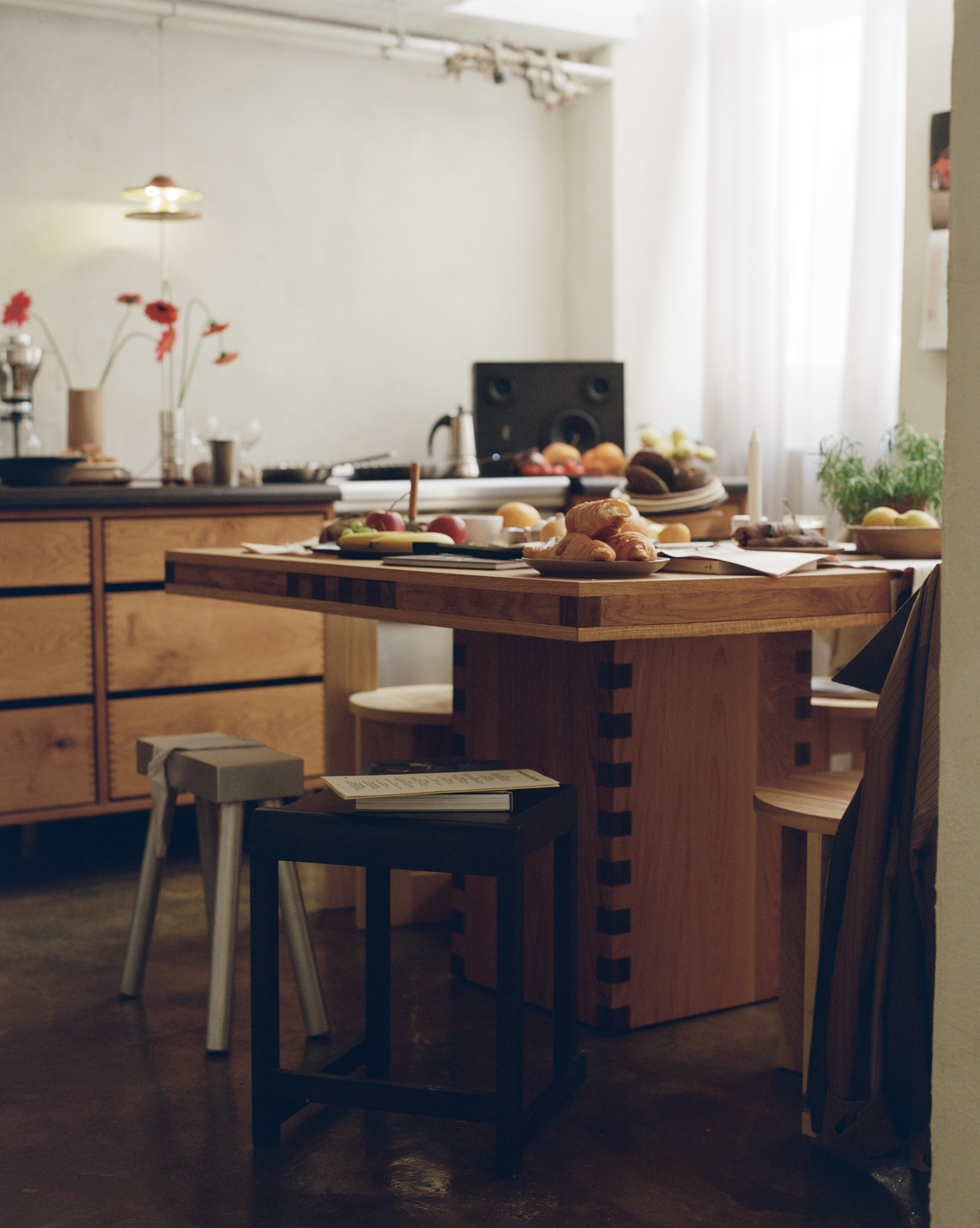 A messy room created by Charlotte Taylor for her 3 Days of design exhibition