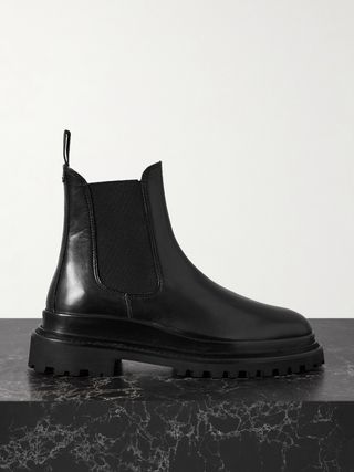 Ceilee Leather Chelsea Boots