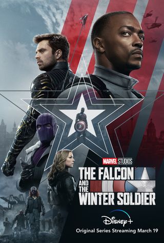 Official poster for The Falcon and the Winter Soldier.