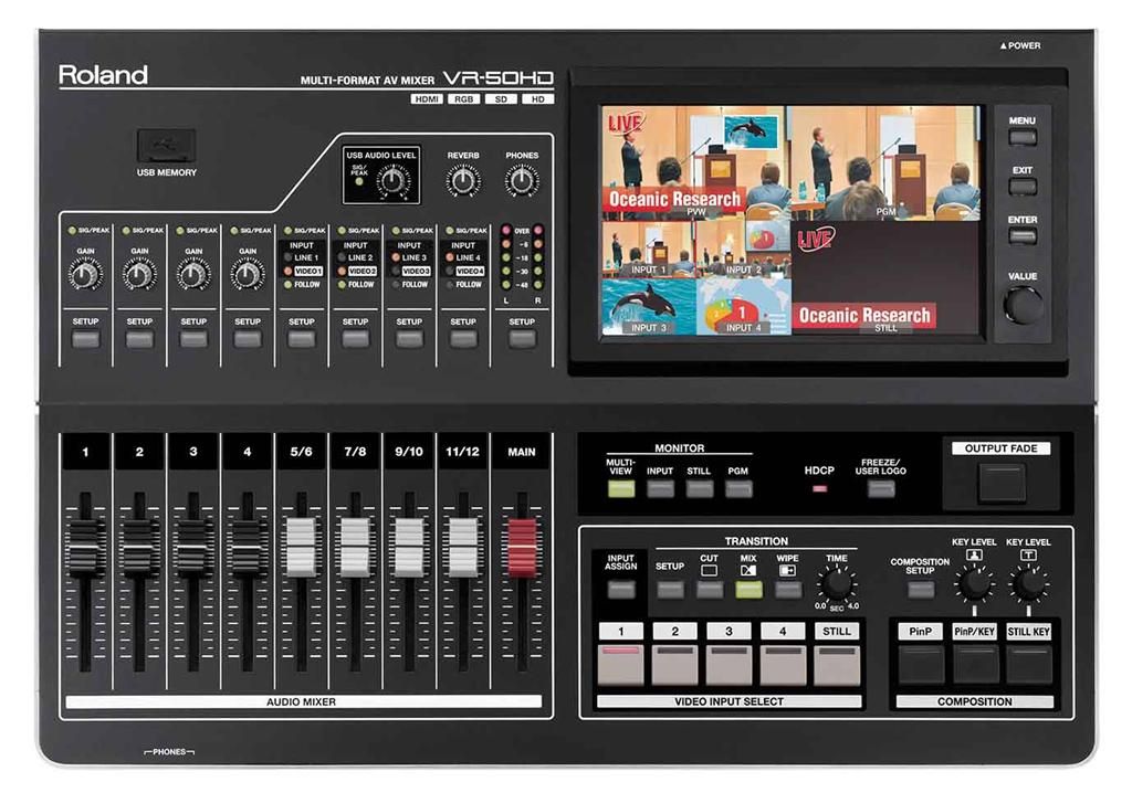 Roland Systems Group Intros HD Multiformat AV Mixer | TV Tech