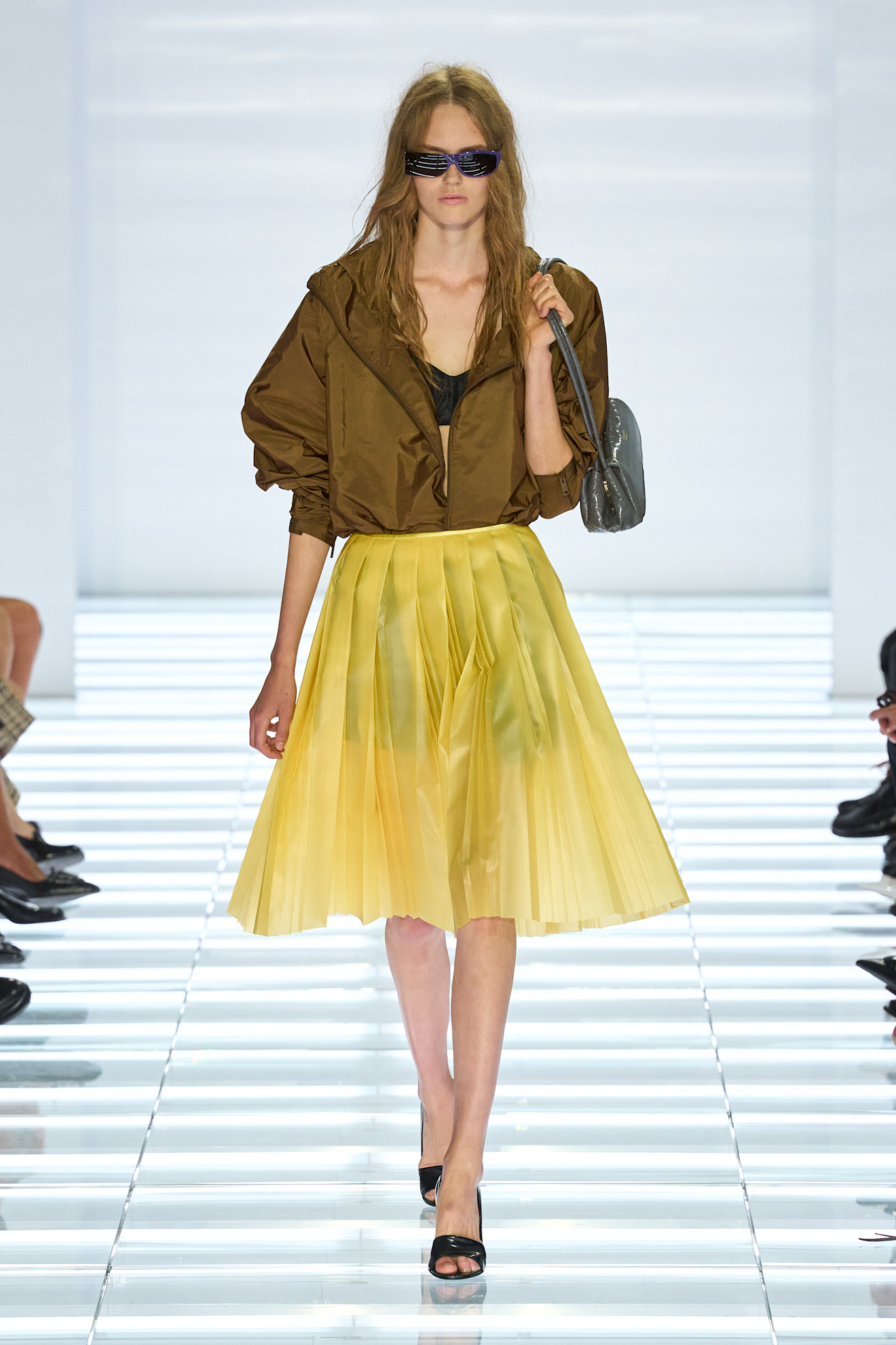 Skirt look on the Prada spring/summer 2027 runway