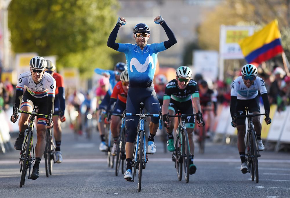 Alejandro Valverde (Movistar) wins stage 2 at Volta a Catalunya