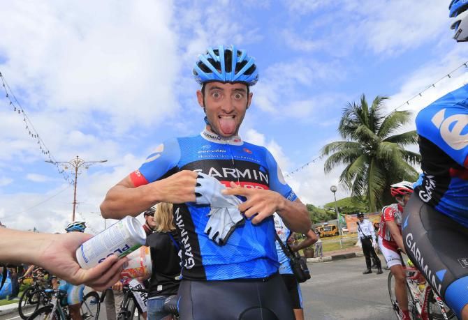 Nathan Haas' spirits remained high with just one stage to go at Langkawi