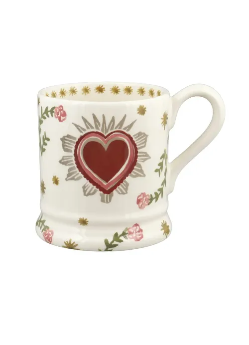 Elizabeth Scarlett Enchanted Heart 1/2 Pint Mug