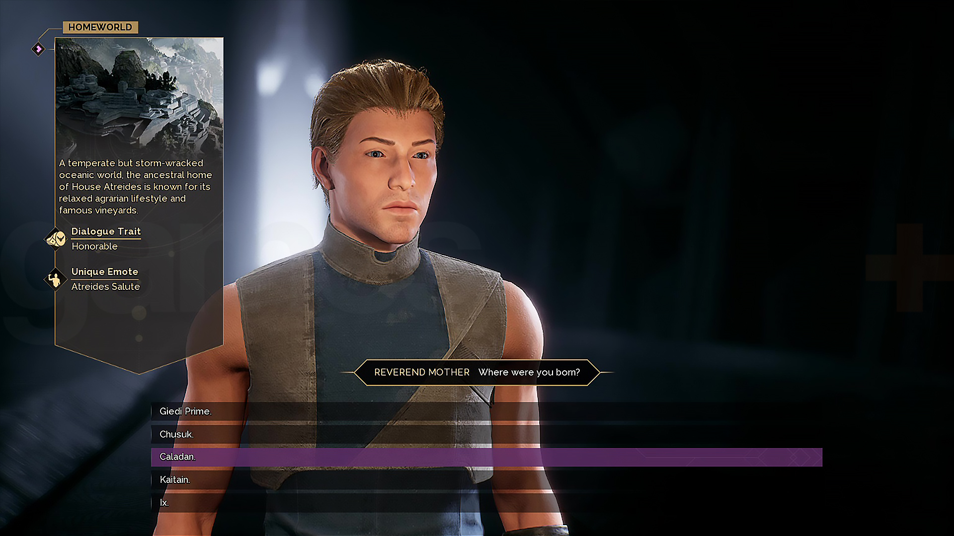 Dune Awakening Character Creation