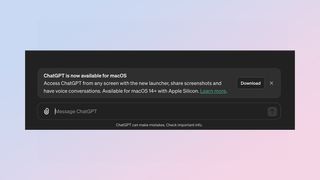 ChatGPT macOS app