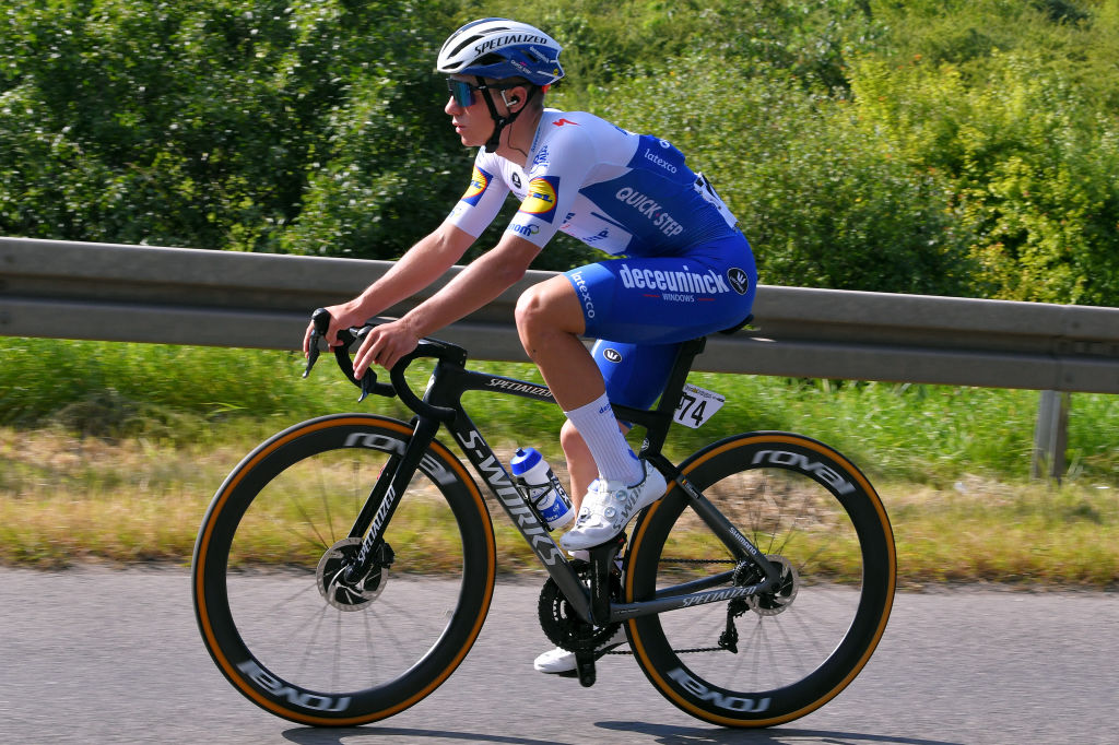 Remco Evenepoel (Deceuninck-Quickstep) on stage 1 of the 2020 Tour de Pologne