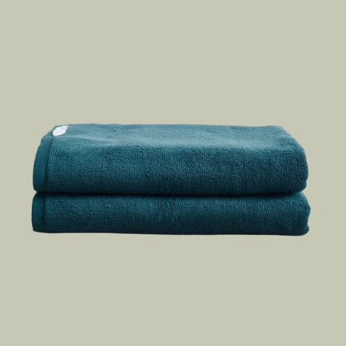Bed Threads, Aegean Cotton Terry Bath Sheets (set of Two)