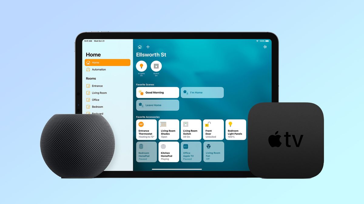 Apple homepod and apple hot sale tv