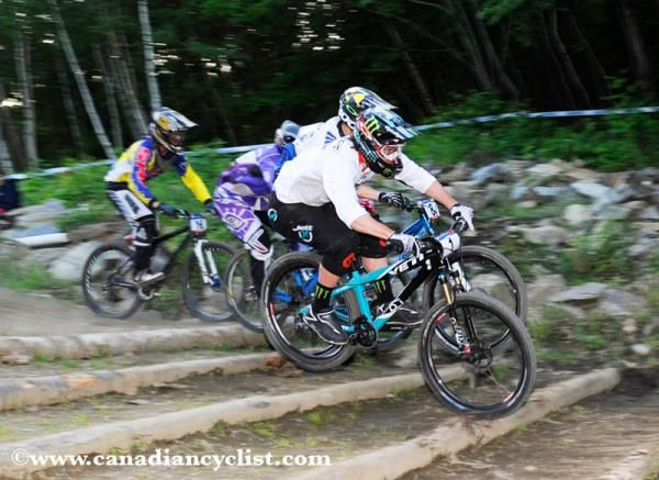 Graves was in the lead before the first corner