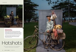 The first two pages of the Hotshots gallery section, about the Hasselblad Masters 2023 photo competition, in the September 2024 issue of Digital Camera magazine