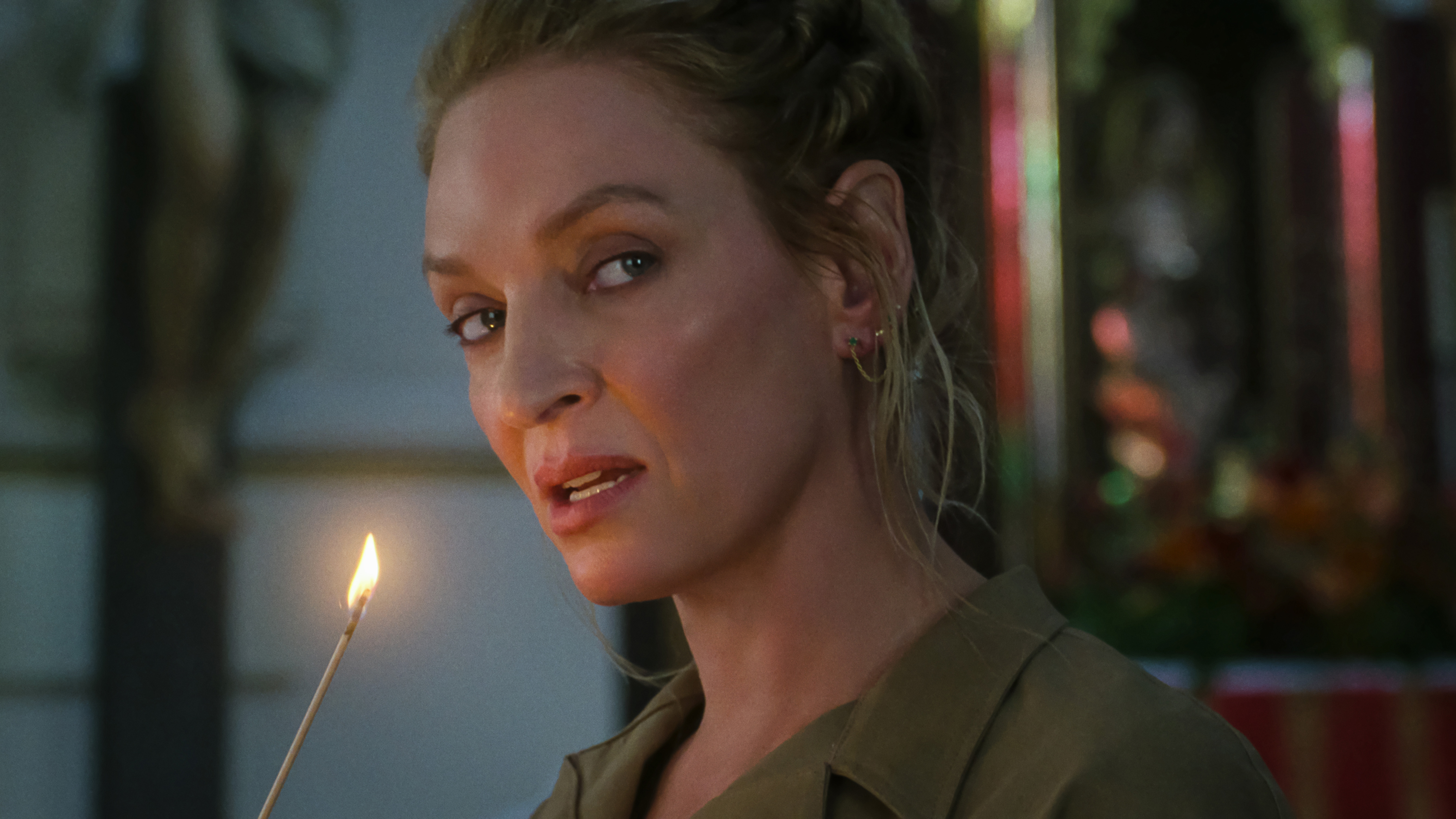 Uma Thurman as Discord in The Old Guard 2.