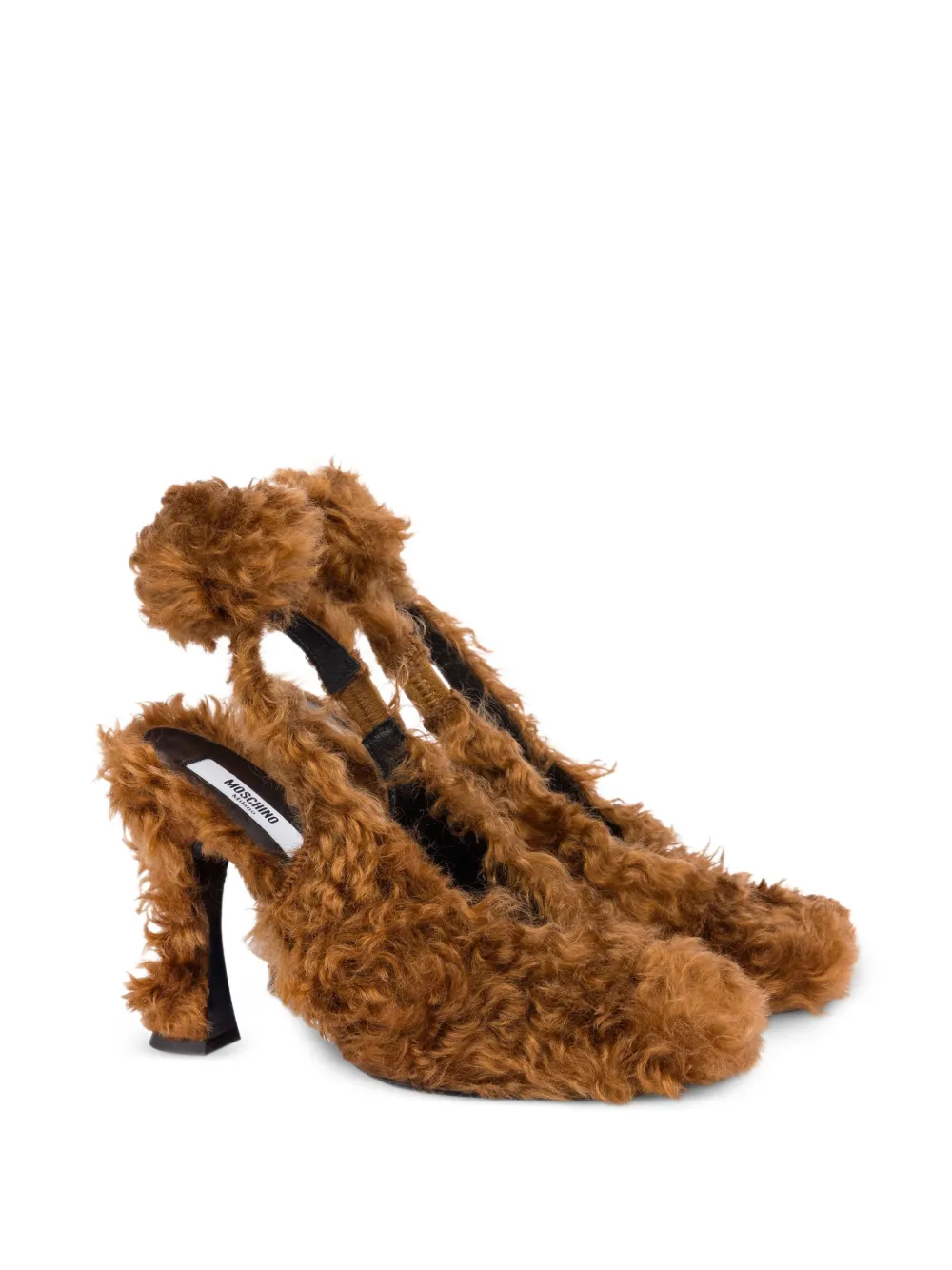 Moschino, Shearling Pumps
