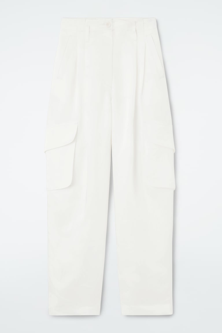 Floral Jacquard Utility Trousers